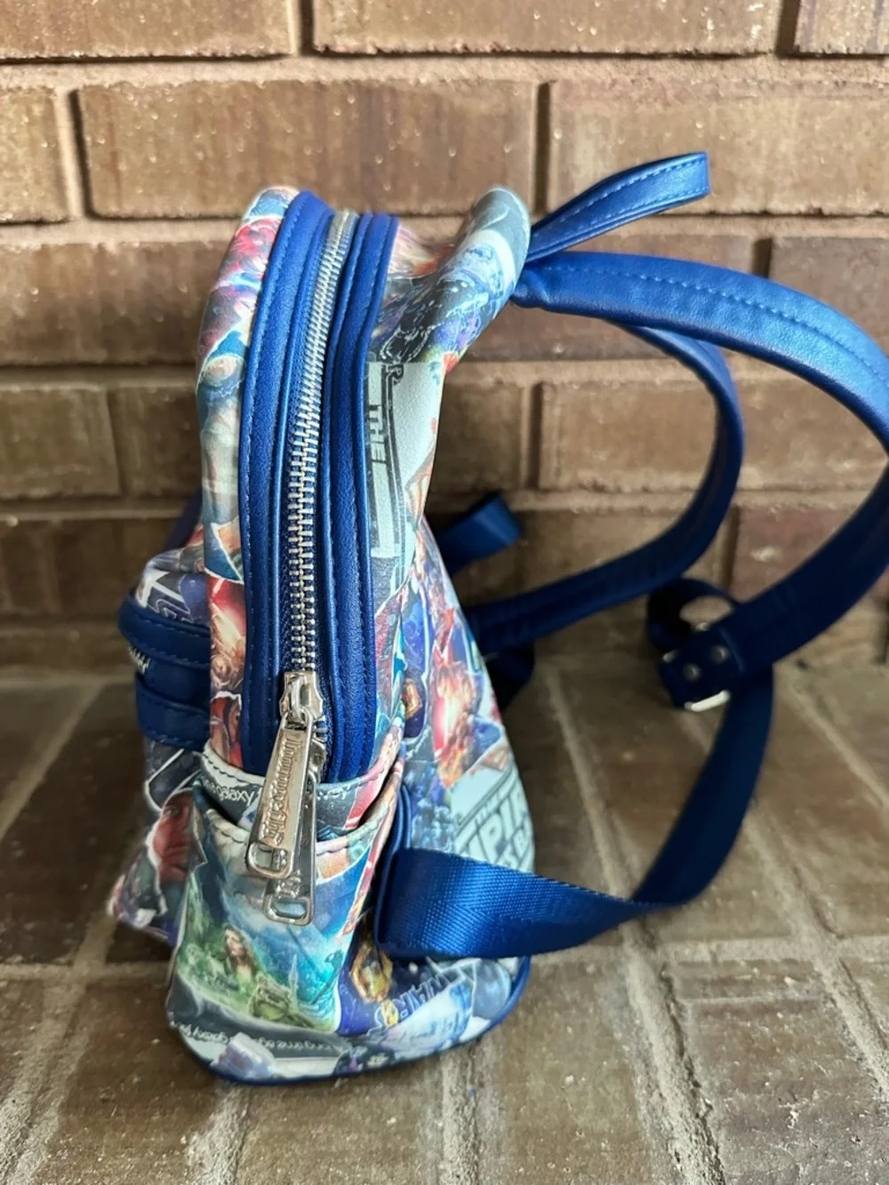 Loungefly Star Wars The Empire Strikes Collage Mini Backpack Bag